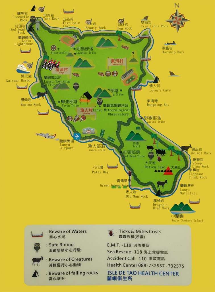 Lanyu map