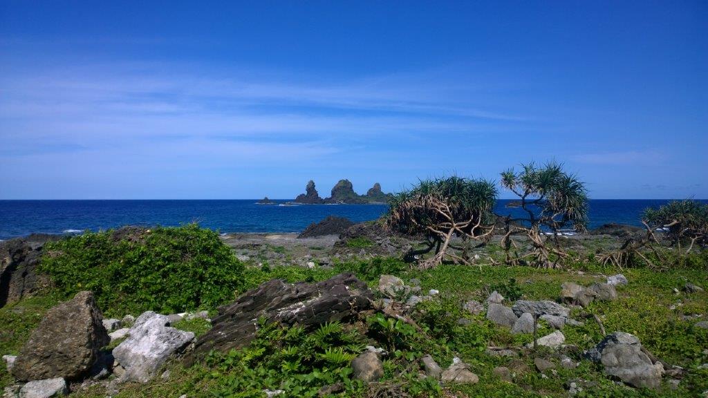 Vulcanic offshore rocks on Lanyu, Orchid Island